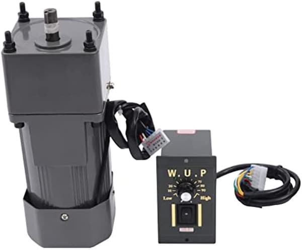 Gearmotor 220V, Høj Moment 90W, Justerbar Hastighedsregulator