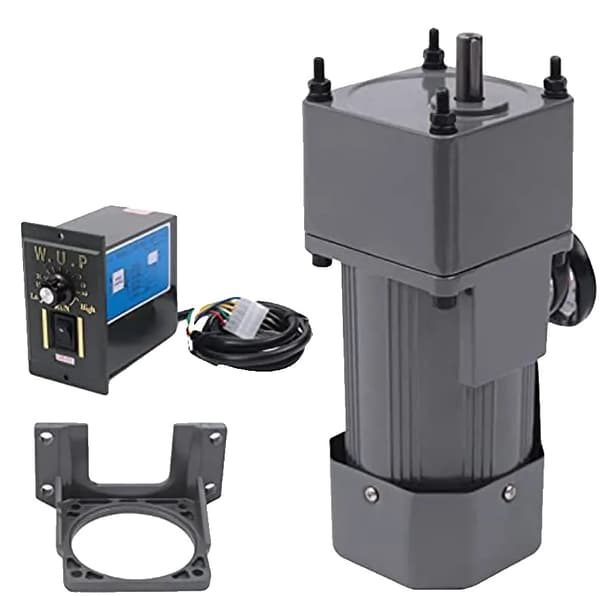 Gearmotor 220V, Høj Moment 90W, Justerbar Hastighedsregulator