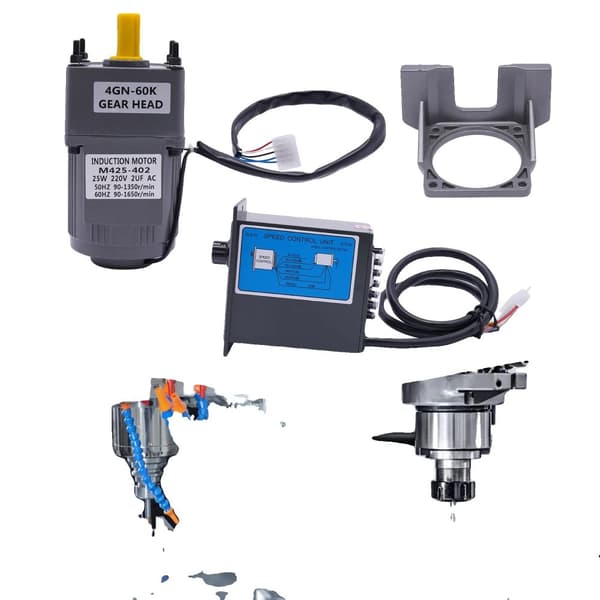 AC 220V Elektrisk Växelmotor, Justerbar Hastighet, Hög Vridmoment, Kompakt Design