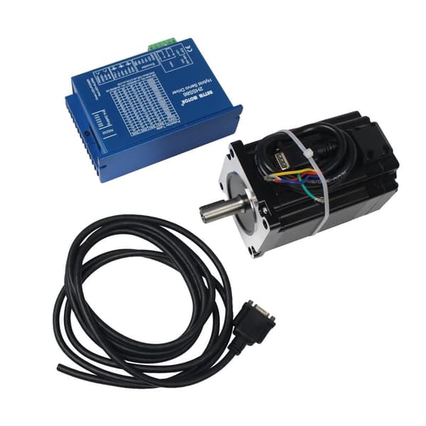 Nema34 servomotor, 800Ncm holdet moment, 6.0A strøm, 86x86x116mm størrelse,et sæt