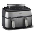 Miniatyrbillede 1 af 3: Air Fryer Philips NA555/00 Silver 2750 W 9 L 1,4 Kg