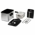Miniatyrbillede 2 af 3: Deep-fat Fryer DOMO DO465FR 4 L 3000 W Silver Steel