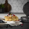 Miniatyrbillede 5 af 9: Waffle Maker Princess 01.132380.01.001 1200 W Black Silver Steel
