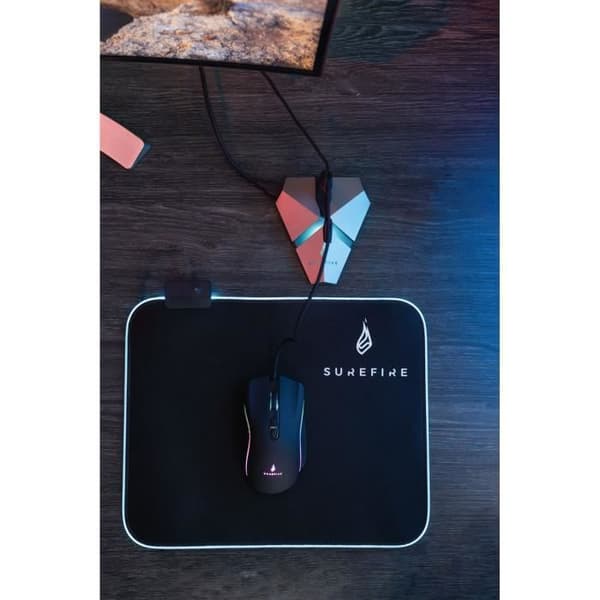 Bungee för mus - SureFire - AXIS - 3 portar USB 3.2 - Micro SD-läsare - RGB-bakgrundsbelysning