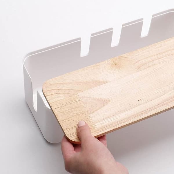Kabelförvaring - Mixad - Vit - Stor kapacitet - Säker - Modern design