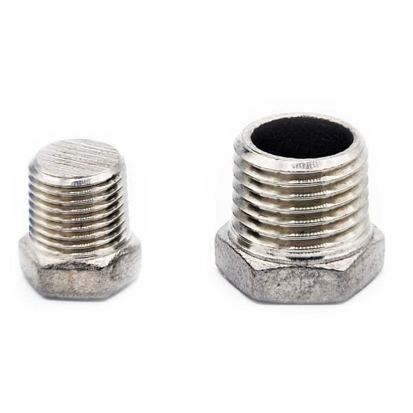 Sekskantprop 1/8” MZ, rustfrit stål