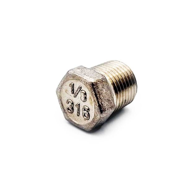 Sekskantprop 1/8” MZ, rustfrit stål