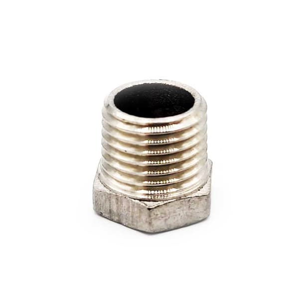 Sekskantprop 1/4” MZ, rustfrit stål