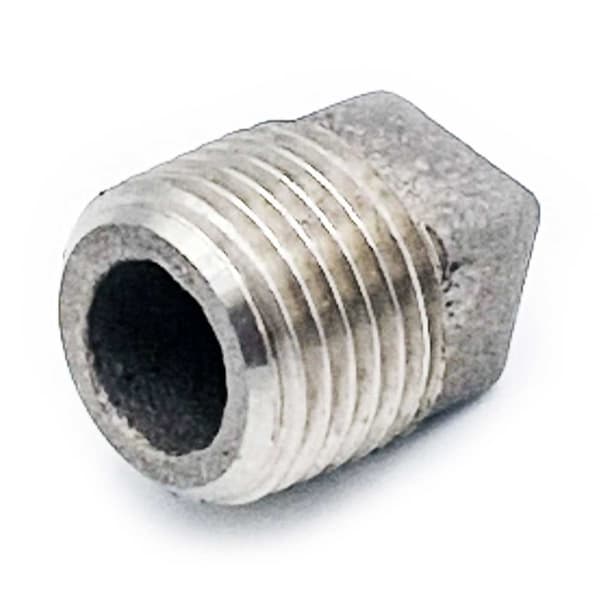 Prop med kant 1/8” MZ, rustfrit stål