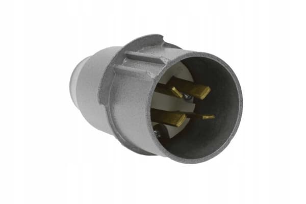 4P 32A 500V metallkontakt med platta stift