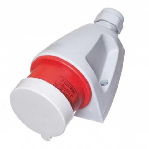 Kiinteä pistoke 16A 400V 5P IP44 WSM 16/5