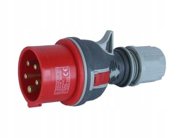 Strömkontakt 3P+Z 32A 400V 5P IP44 WPP 32/5