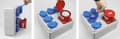 Miniatyrbild 3 av 3: Kraftfördelningscentral för byggarbetsplats, byggfördelningscentral, kraftfördelningscentral, RSBO 1x32A 4P, 5x 230V