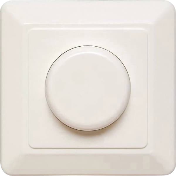 Ehmann T39.07 Dimmer infälld Lämplig för ljuskälla: LED-lampa, Lågenergilampa, Glödlampa, Halogenlampa Vit