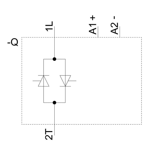 Siemens Halvledar-relä 3RF21301AA02 30 A Växelspänning (max.): 230 V/AC 1 st