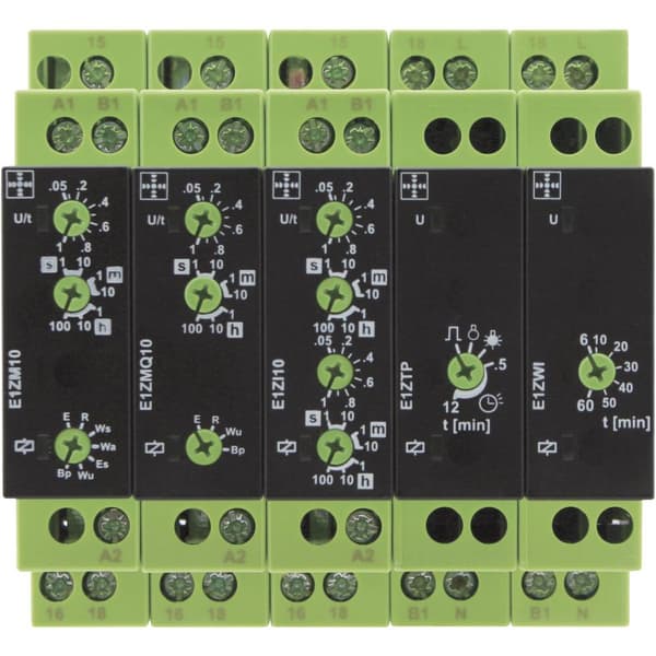 tele 110101 E1ZI10 12-240VAC/DC Tidsrelä Multifunktionell 1 st 1 switch