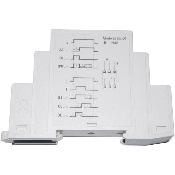 Conrad Components CMFR-66 Tidsrelä Multifunktionell 1 st Tidsdomän: 24 h (max) 1 switch