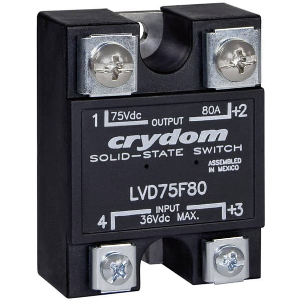 Crydom Halvledar-relä LVD75D100 100 A Växelspänning (max.): 75 V/DC 1 st