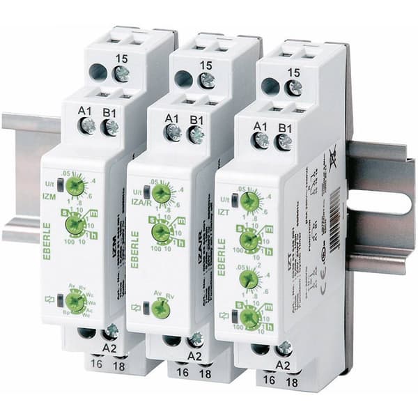 Eberle 0530 52 649 001 IZA/R Tidsrelä Multifunktionell 1 st Tidsdomän: 0.05 s - 100 h 1 switch
