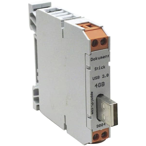 Appoldt USB-stick för DIN-skena 1 st USB2.0-8GB-A IP54