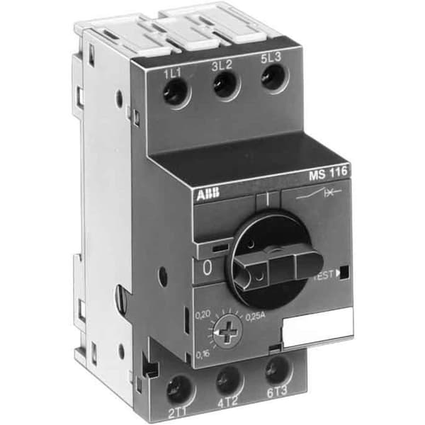 ABB 1SAM 250 000 R1005 MS 116-1,0 Motorskyddsbrytare justerbar 690 V/AC 1 A 1 st