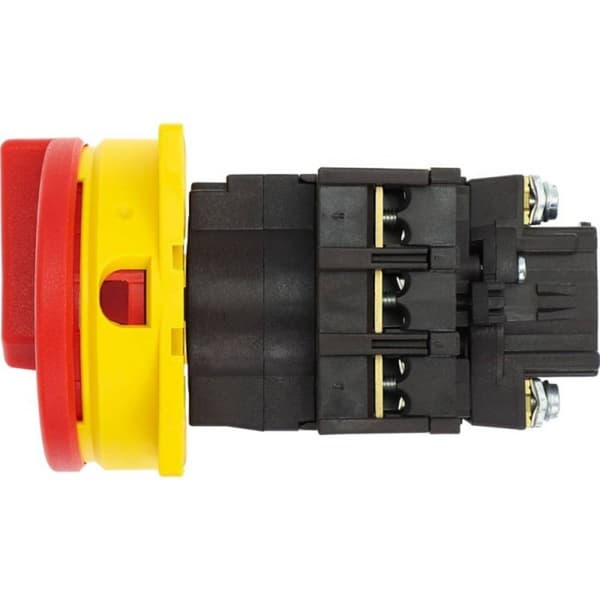 Eaton P1-25/EA/SVB Kamomkopplare avspärrbar 25 A 690 V 1 x 90 ° Gul, Röd 1 st