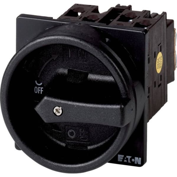 Eaton T0-2-1/EA/SVB-SW Kamomkopplare avspärrbar 20 A 690 V 1 x 90 ° Svart 1 st