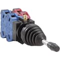 Miniatyrbild 1 av 2: Idec HW1M-2222-F22N9 Koordinationsbrytare 240 V/AC Rak metallspak Plug-in terminal 1 st
