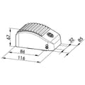 Miniatyrbild 2 av 2: Schlegel KEF YE Fotomkopplare 250 V/AC 10 A 1 pedal 1 NO, 1 NC IP65 1 st