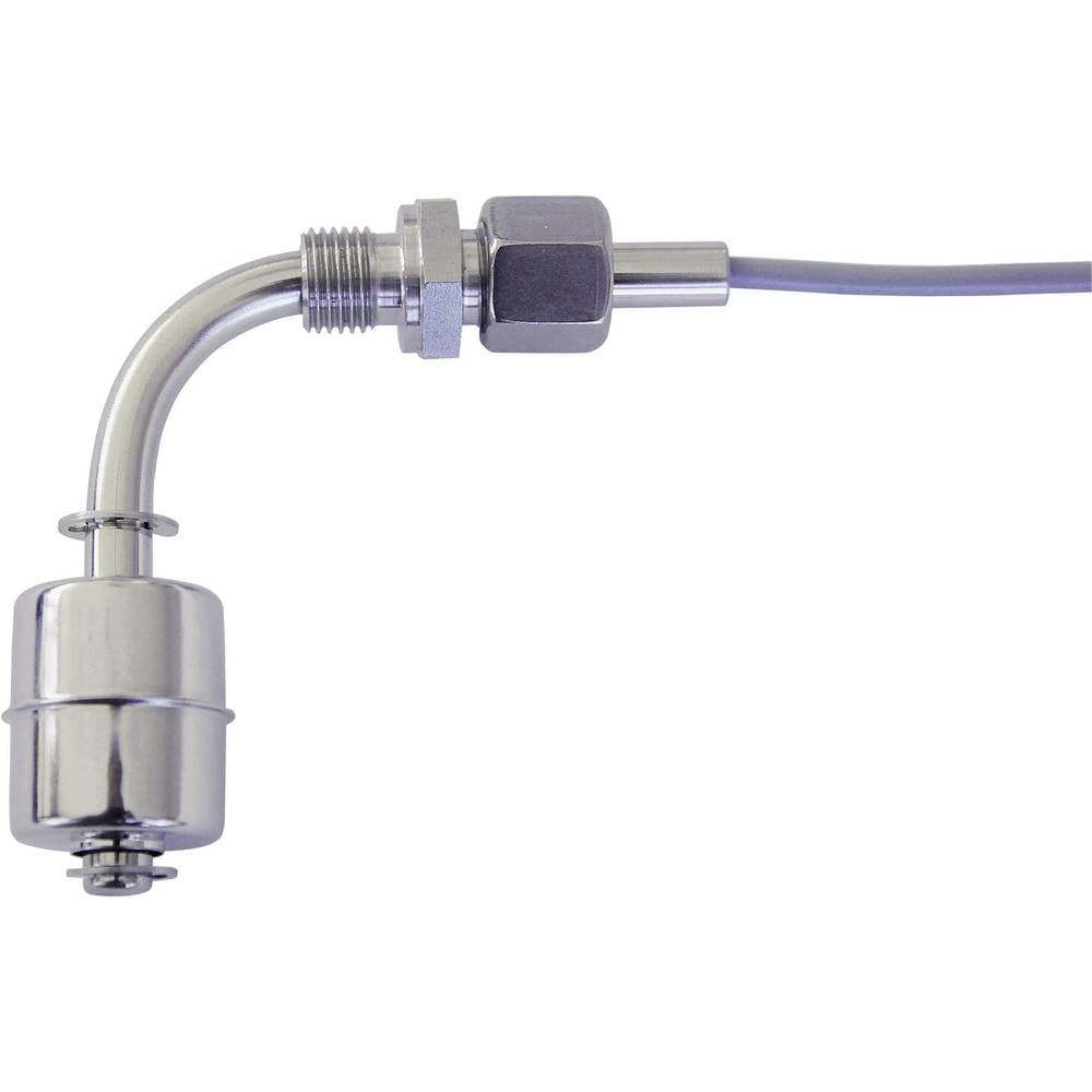 REED Electronics R1/4/verst.-EO/S-L75/WI35-E27Z-1mPVC Flottörbrytare 230 V/AC 0.4 A 1 NO, 1 NC IP67 1 st