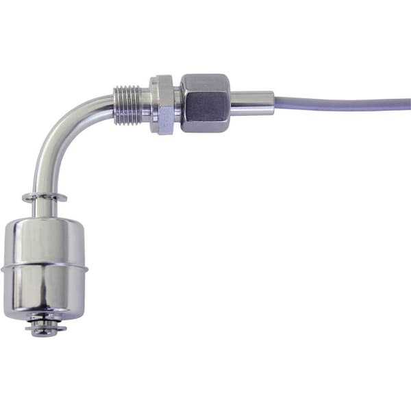 REED Electronics R1/4/verst.-EO/S-L75/WI35-E27Z-1mPVC Flottörbrytare 230 V/AC 0.4 A 1 NO, 1 NC IP67 1 st