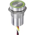 Miniatyrbild 1 av 2: APEM CPB1110000NGSC CPB1110000NGSC Sensorknapp 12 V 0.2 A momentan Grön, Röd IP68, IP69 K (i inbyggt tillstånd) 1 st