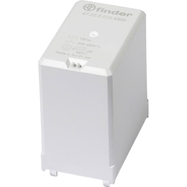 Finder 67.22.9.012.4300 Kretskort-relä 12 V/DC 50 A 2 NO 1 st