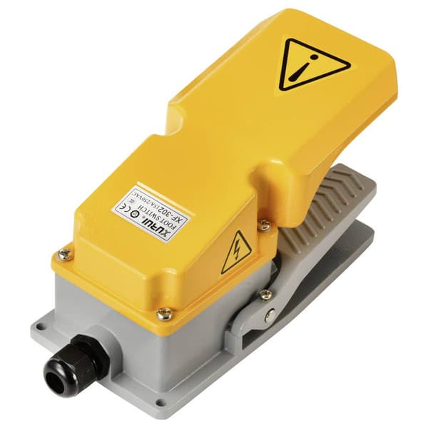 TRU COMPONENTS XF-302 Fotomkopplare 250 V/AC 15 A 1 pedal med skyddskåpa 1 NO 1 st