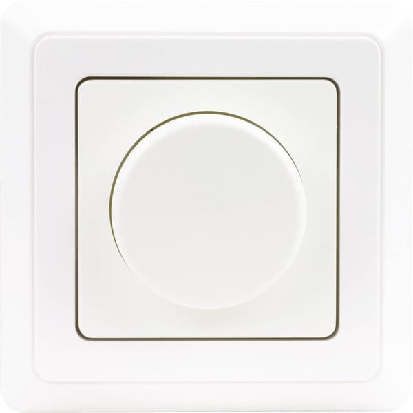 REV 0399620090 Dimmer infälld Lämplig för ljuskälla: LED-lampa, Halogenlampa, Glödlampa Vit