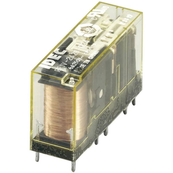 Idec RF1V-3A1BL-D24 Kretskort-relä 24 V/DC 6 A 3 NO, 1 NC 1 st