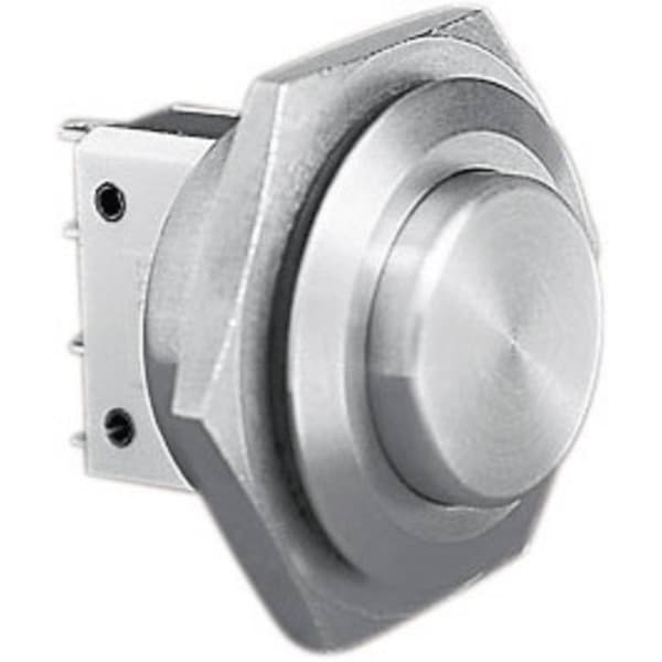 Bulgin MP0038/2 MP0038/2 Vandalskyddad Tryckströmställare 250 V/AC 5 A 1x Av/(På) momentan (Ø x L) 27.8 mm x 31.2 mm IP
