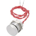 Miniatyrbild 2 av 2: APEM PBAR1AF6000 PBAR1AF6000 Piezo-switch 24 V DC/AC 0.2 A 1x Av/(På) momentan IP69 K (i inbyggt tillstånd) 1 st