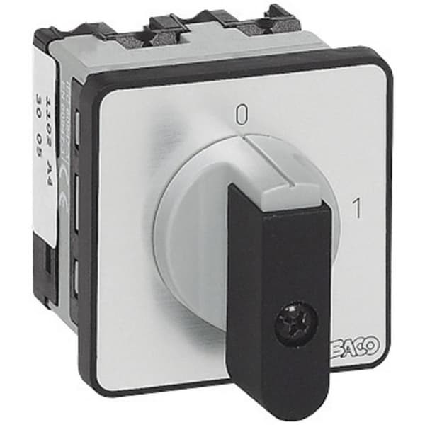 BACO NB03AQ1 Lastfrånskiljare 16 A 1 x 90 ° Grå, Svart 1 st