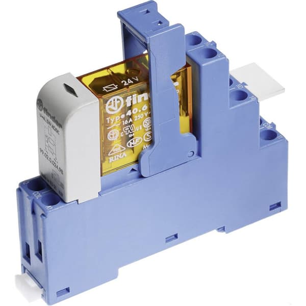 Finder 48.52.8.230.0060 Relämodul Nominell spänning: 230 V/AC Växelström (max): 8 A 2 switch 1 st