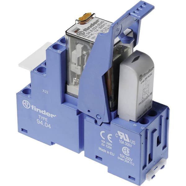 Finder 58.34.8.230.0060 Relämodul Nominell spänning: 230 V/AC Växelström (max): 7 A 4 switch 1 st