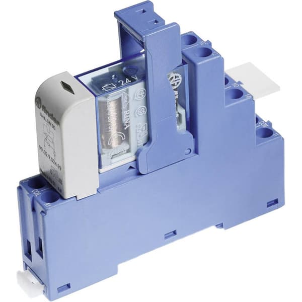 Finder 48.62.7.024.0050 Relämodul Nominell spänning: 24 V/DC Växelström (max): 10 A 2 switch 1 st