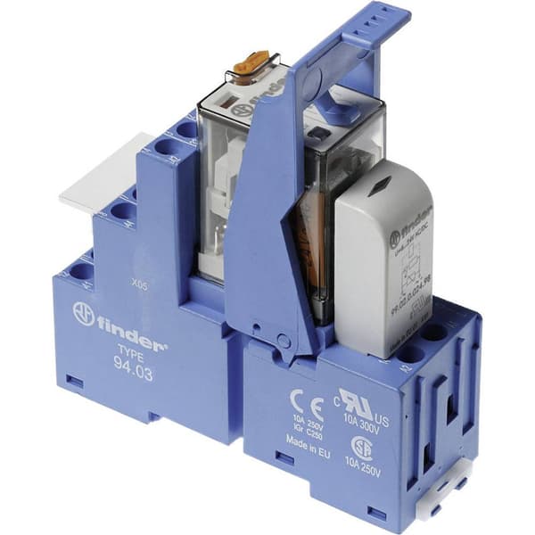 Finder 58.33.8.230.0060 Relämodul Nominell spänning: 230 V/AC Växelström (max): 10 A 3 switch 1 st