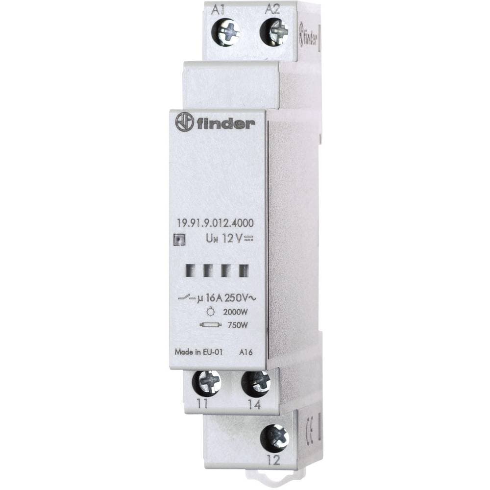 Utgångsmodul för skymningsrelä 1 st Finder 19.91.9.012.4000 Driftspänning:12 V/DC 1 switch