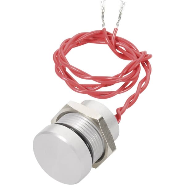 APEM PBAR1AF0000 PBAR1AF0000 Piezo-switch 24 V DC/AC 0.2 A 1x Av/(På) momentan IP69 K (i inbyggt tillstånd) 1 st