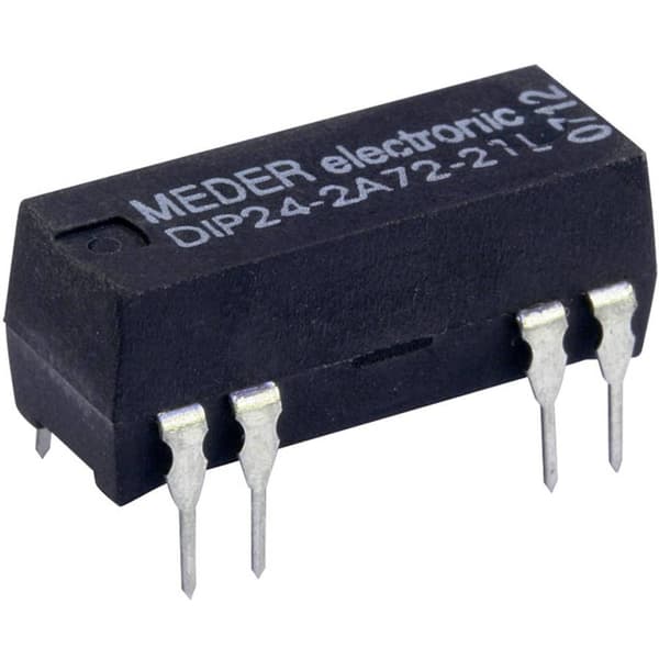 StandexMeder Electronics DIP24-2A72-21L Reed-Relä 2 NO 24 V/DC 0.5 A 10 W DIP-8