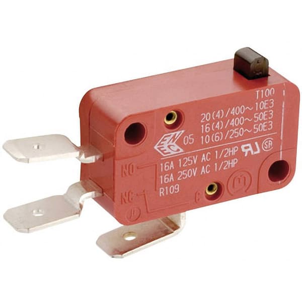 Marquardt 01004.1001-01 Mikro-switch 01004.1001-01 250 V/AC 8 A 1x På/(På) momentan 1 st