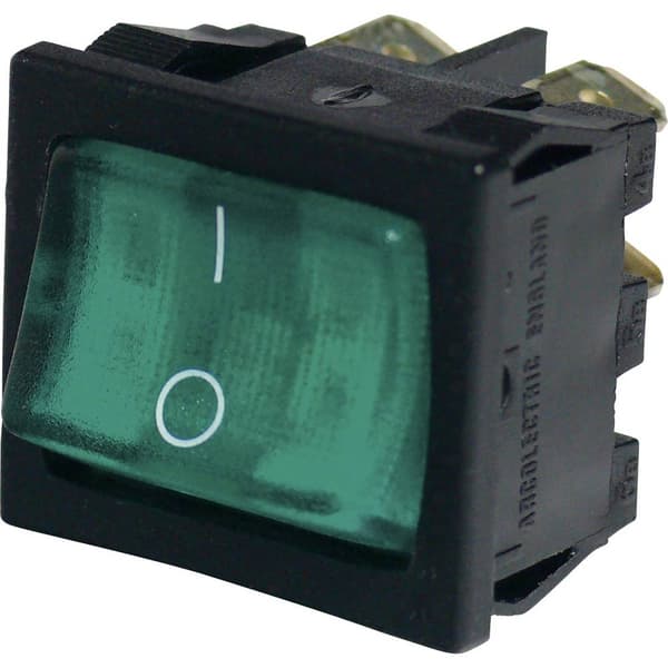Arcolectric (Bulgin Ltd.) H8653VBNBP Vippströmbrytare H8653VBNBP 250 V 6 A 1x På/Av låsande 1 st