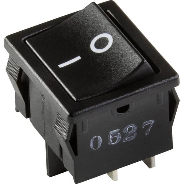 interBär 3628-201.22 Vippströmbrytare 3628-201.22 250 V/AC 10 A 1x Av/På låsande 1 st