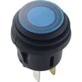 Miniatyrbild 1 av 4: TRU COMPONENTS 1587920 TC-R13-527D2B Tryckströmbrytare 14 V/DC 20 A 1x På/Av låsande Blå 1 st